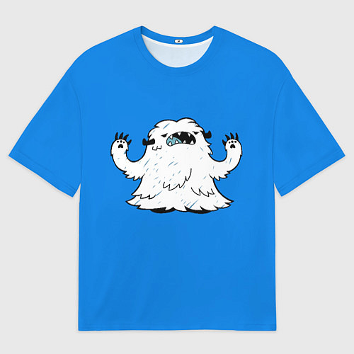 Мужская футболка оверсайз ЛАНГА ХАСЭГАВА SK8 / 3D-принт – фото 1