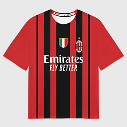 Футболка оверсайз мужская Ибрагимович Милан 20212022, цвет: 3D-принт