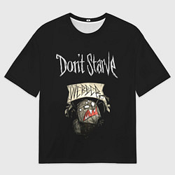 Мужская футболка оверсайз Angry Webber