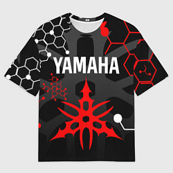 Мужская футболка оверсайз YAMAHA ЯМАХА МОТОСПОРТ
