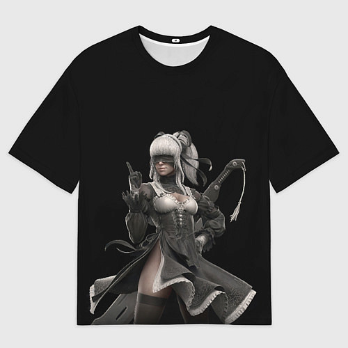Мужская футболка оверсайз Nier: Automata / 3D-принт – фото 1