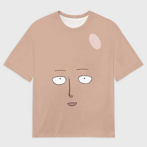 Мужская футболка оверсайз Сайтама One-Punch Man / 3D-принт – фото 1