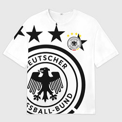 Футболка оверсайз мужская Сборная Германии, цвет: 3D-принт