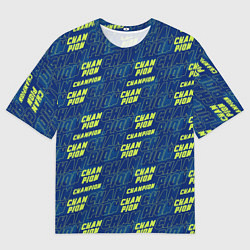 Футболка оверсайз мужская CHAMPION, цвет: 3D-принт