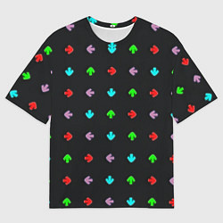 Футболка оверсайз мужская Friday night funky arrows, цвет: 3D-принт