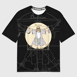 Мужская футболка оверсайз Dudeism Большой Лебовский