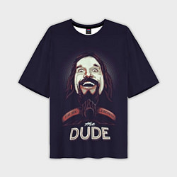 Мужская футболка оверсайз Большой Лебовский The Dude