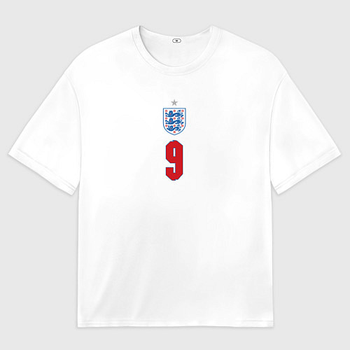 Мужская футболка оверсайз Кейн форма Англия 20212022 / 3D-принт – фото 1
