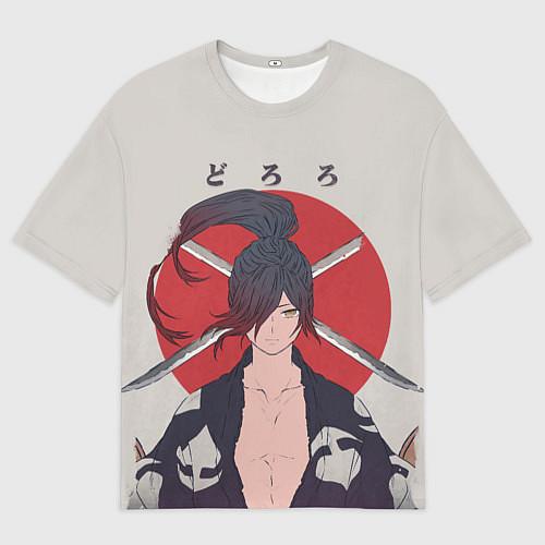 Мужская футболка оверсайз Hyakkimaru Demon / 3D-принт – фото 1