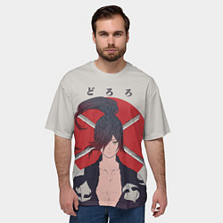 Футболка оверсайз мужская Hyakkimaru Demon, цвет: 3D-принт — фото 2