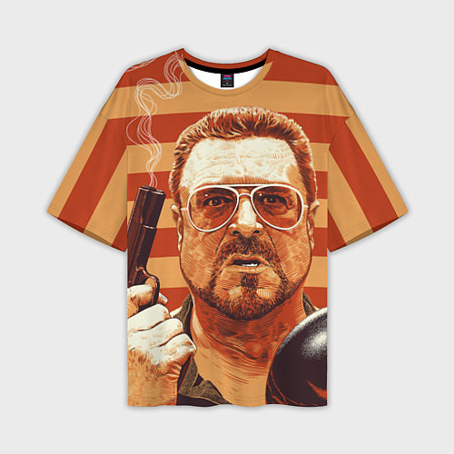 Мужская футболка оверсайз Walter Sobchak / 3D-принт – фото 1