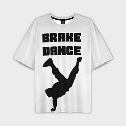 Мужская футболка оверсайз Brake Dance