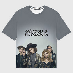 Футболка оверсайз мужская Maneskin, цвет: 3D-принт