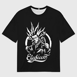 Мужская футболка оверсайз Элизиум Elysium