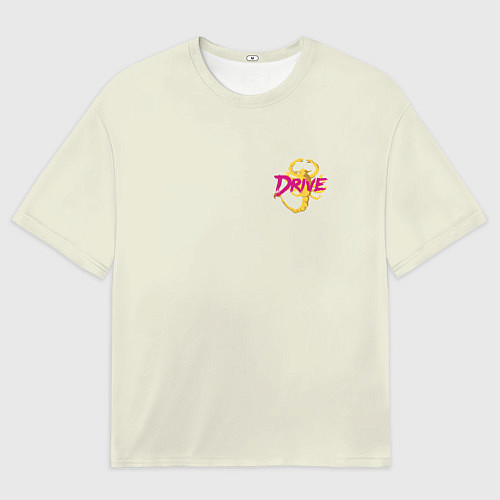 Мужская футболка оверсайз Drive - Скорпион Спина / 3D-принт – фото 1