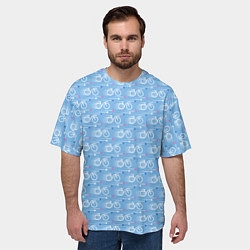 Футболка оверсайз мужская ВелоСпорт, цвет: 3D-принт — фото 2