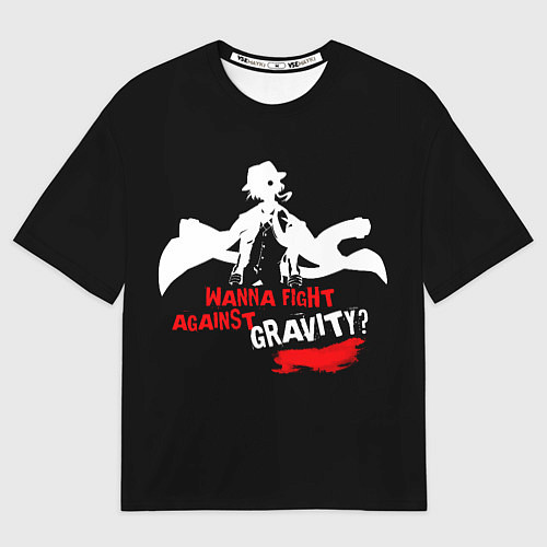 Мужская футболка оверсайз Чуя Накахара бродячие псы / 3D-принт – фото 1