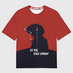 Футболка оверсайз мужская Cowboy Bebop - Spike, цвет: 3D-принт