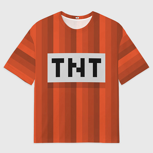 Мужская футболка оверсайз TNT / 3D-принт – фото 1