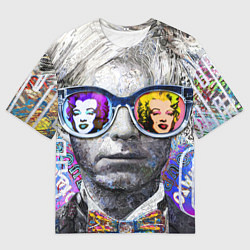 Мужская футболка оверсайз Andy Warhol Энди Уорхол