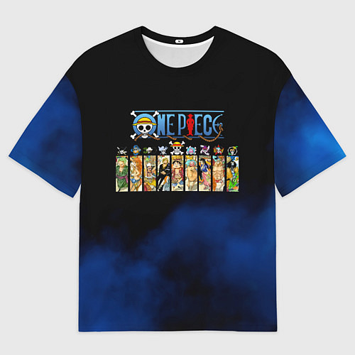 Мужская футболка оверсайз Пират Соломенной Шляпы One Piece / 3D-принт – фото 1