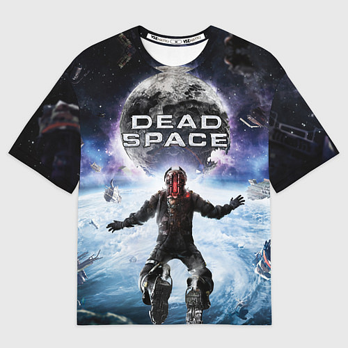 Мужская футболка оверсайз Айзек в мертвом космосе / 3D-принт – фото 1