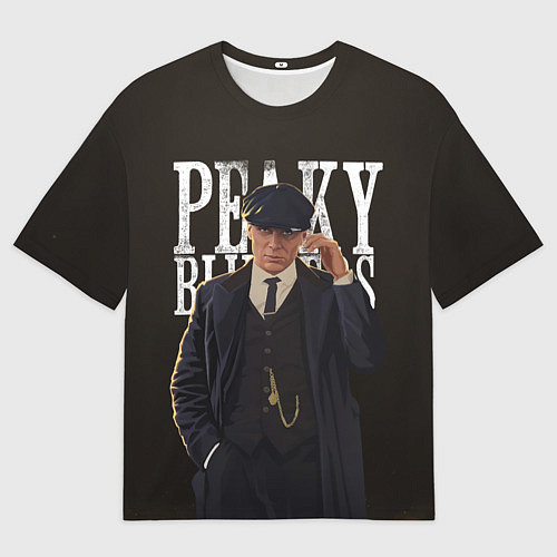 Мужская футболка оверсайз Томас Шелби лидер ОК / 3D-принт – фото 1