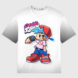 Мужская футболка оверсайз FNF Парень