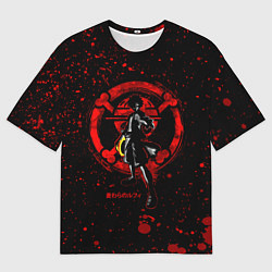 Мужская футболка оверсайз Луффи пират Соломенной Шляпы One Piece