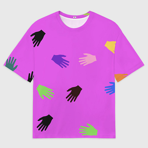 Мужская футболка оверсайз Всё в твоих руках / 3D-принт – фото 1