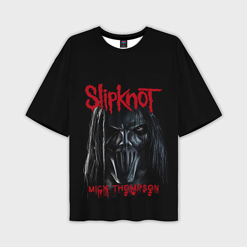 Мужская футболка оверсайз MICK THOMPSON SLIPKNOT СЛИПКНОТ Z / 3D-принт – фото 1