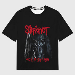 Мужская футболка оверсайз MICK THOMPSON SLIPKNOT СЛИПКНОТ Z