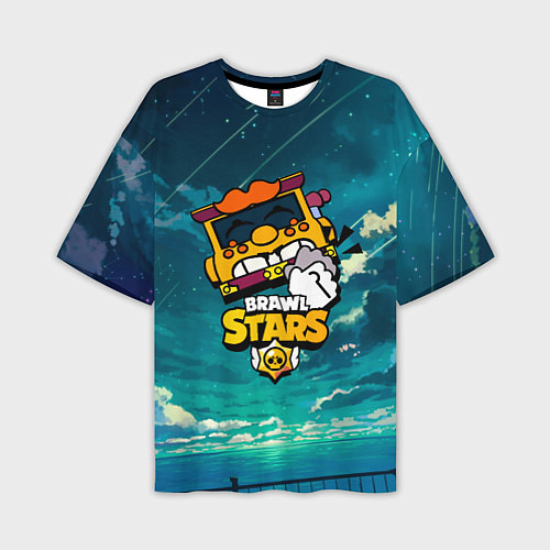 Мужская футболка оверсайз Грифф Griff Brawl Stars / 3D-принт – фото 1