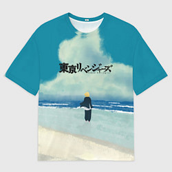 Футболка оверсайз мужская МАЙКИ В ОДИНОЧЕСТВЕ, цвет: 3D-принт