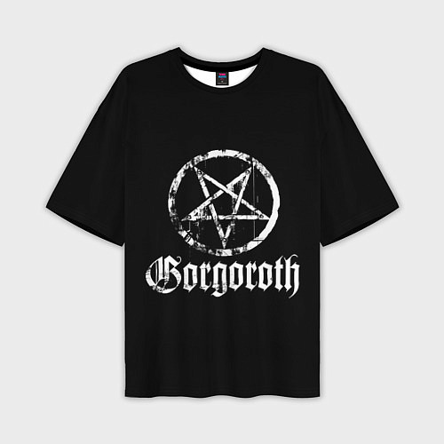 Мужская футболка оверсайз Gorgoroth / 3D-принт – фото 1
