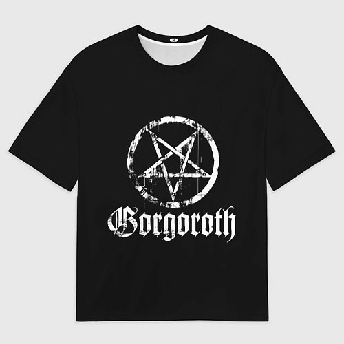 Мужская футболка оверсайз Gorgoroth / 3D-принт – фото 1