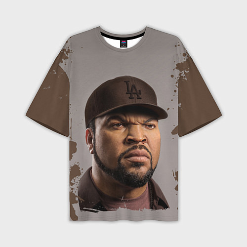 Мужская футболка оверсайз Ice Cube Айс Куб Z / 3D-принт – фото 1