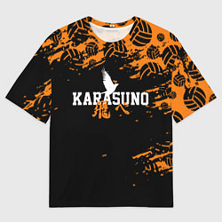 Мужская футболка оверсайз KARASUNO КАРАСУНО