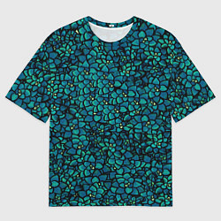 Футболка оверсайз мужская Цветы 2, цвет: 3D-принт