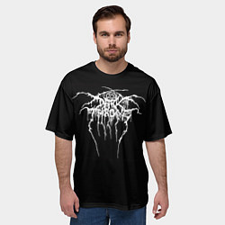 Футболка оверсайз мужская Darkthrone, цвет: 3D-принт — фото 2