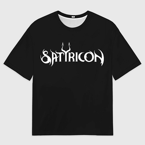 Мужская футболка оверсайз Satyricon / 3D-принт – фото 1