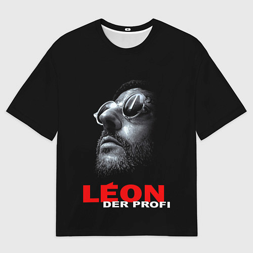 Мужская футболка оверсайз ЛЕОН КИЛЛЕР / 3D-принт – фото 1
