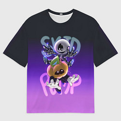 Футболка оверсайз мужская FNF SKID AND PUMP, цвет: 3D-принт