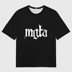 Мужская футболка оверсайз Mgla