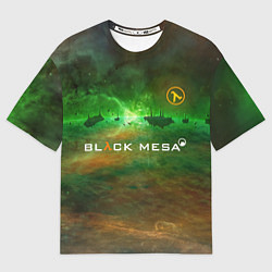 Футболка оверсайз мужская BLACK MESA HALF-LIFE Z, цвет: 3D-принт
