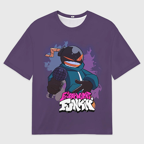 Мужская футболка оверсайз Friday Night Funkin УИТТИ / 3D-принт – фото 1
