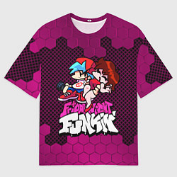 Мужская футболка оверсайз Boyfriend and Girlfriend