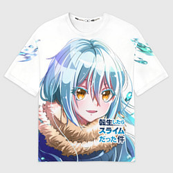 Футболка оверсайз мужская Римуру, О моём перерождении, цвет: 3D-принт