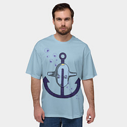 Футболка оверсайз мужская Soft & Wet JoJo, цвет: 3D-принт — фото 2