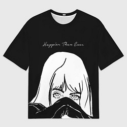 Мужская футболка оверсайз Happier Than Ever, Билли Айлиш